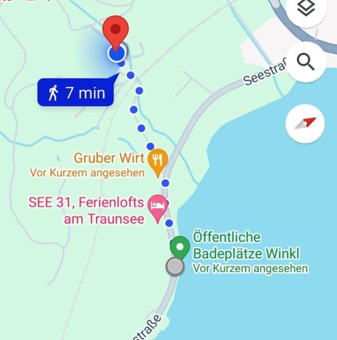 Ferienhaus Beringer Am Kallbach Traunkirchen Eksteriør billede